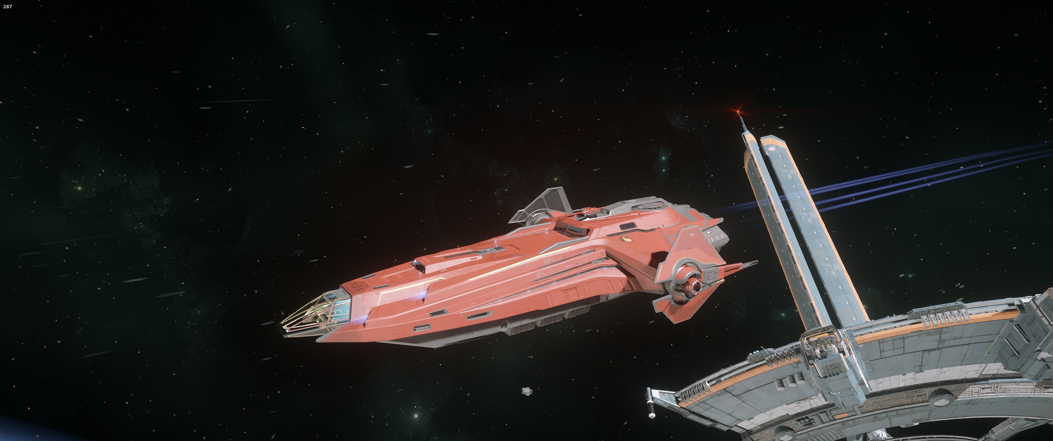 Die Queen Hera verlässt Port Tressler